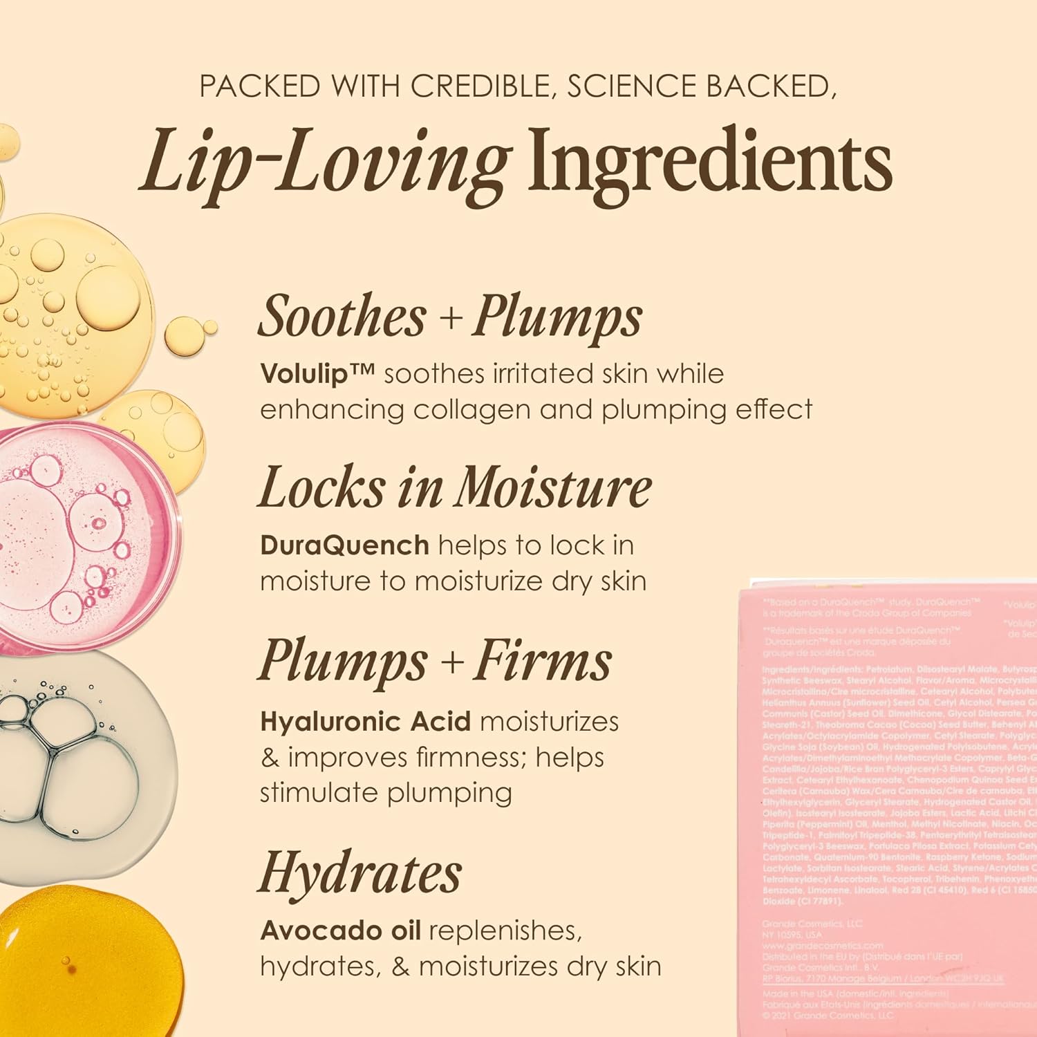 Grande Cosmetics GrandePOUT Plumping Lip Mask